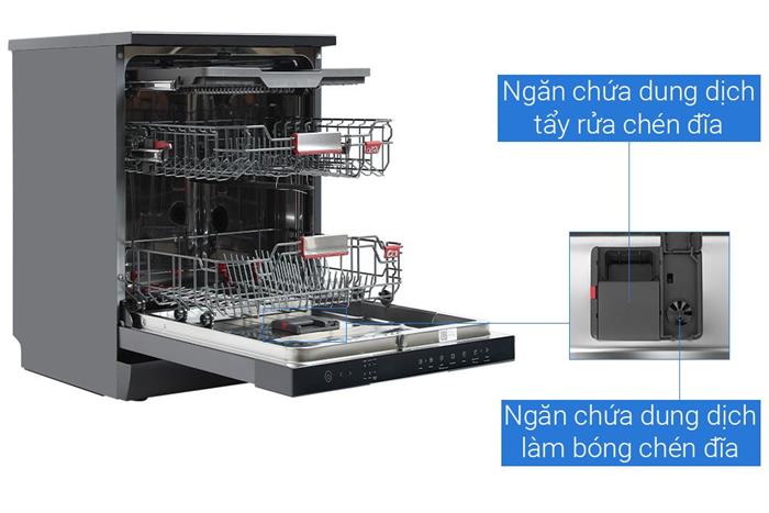 Máy rửa chén bát độc lập Toshiba DW-15F7(G)-VN